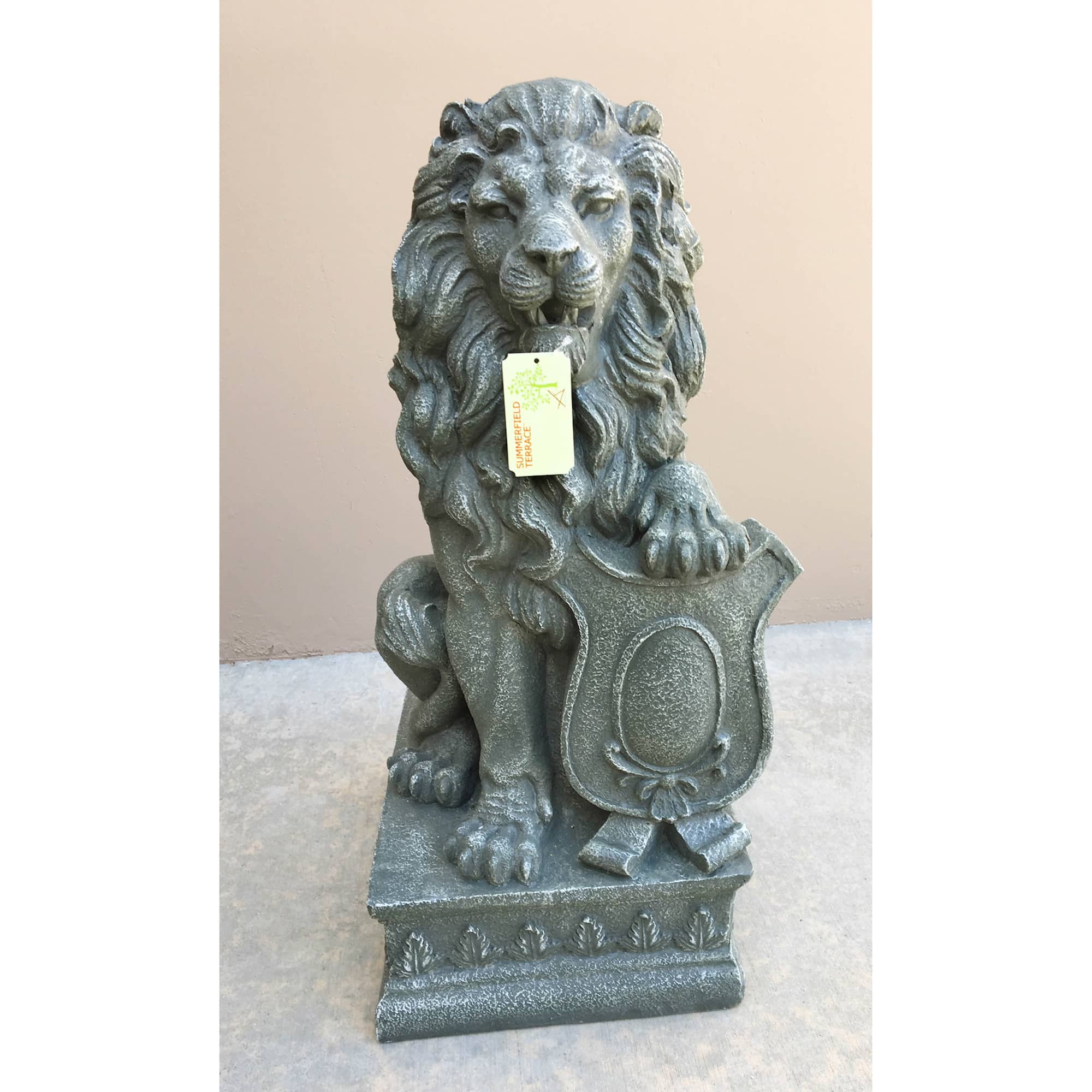 25" Lion Guardian Statue